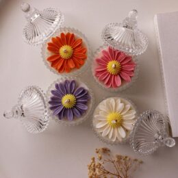 daisy in a jar soy wax scented candles
