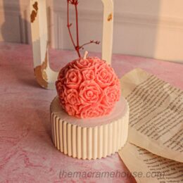 bouquet of roses soy wax scented candle